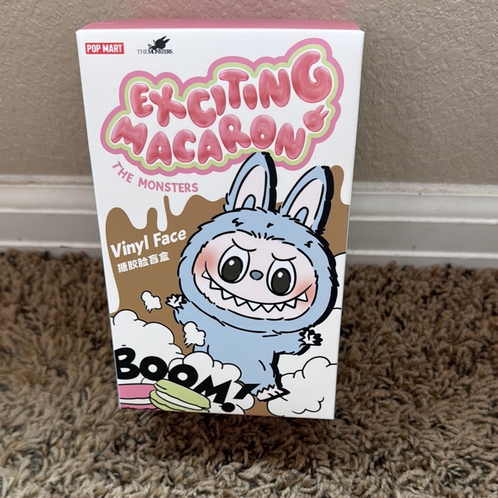 Exciting Macaron Vinyl Face Toy